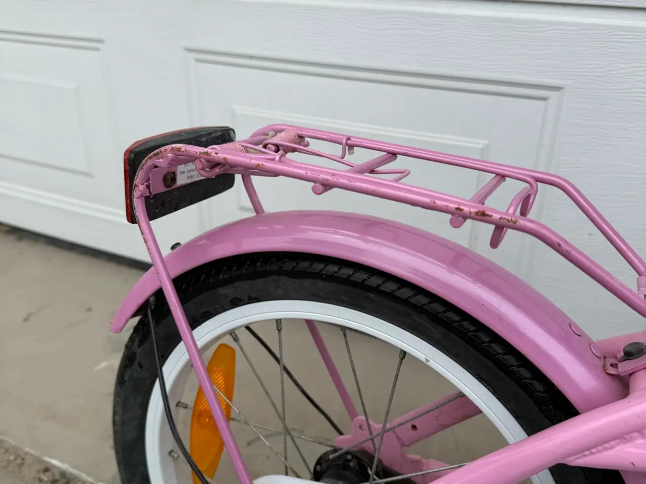 Billede 6 - Fin lyserød cykel 16 tommer