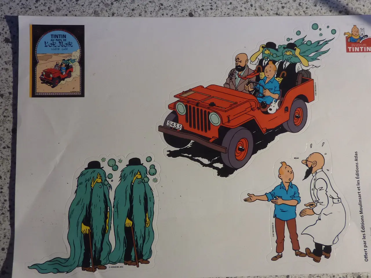 Billede 1 - TINTIN samleeffekter