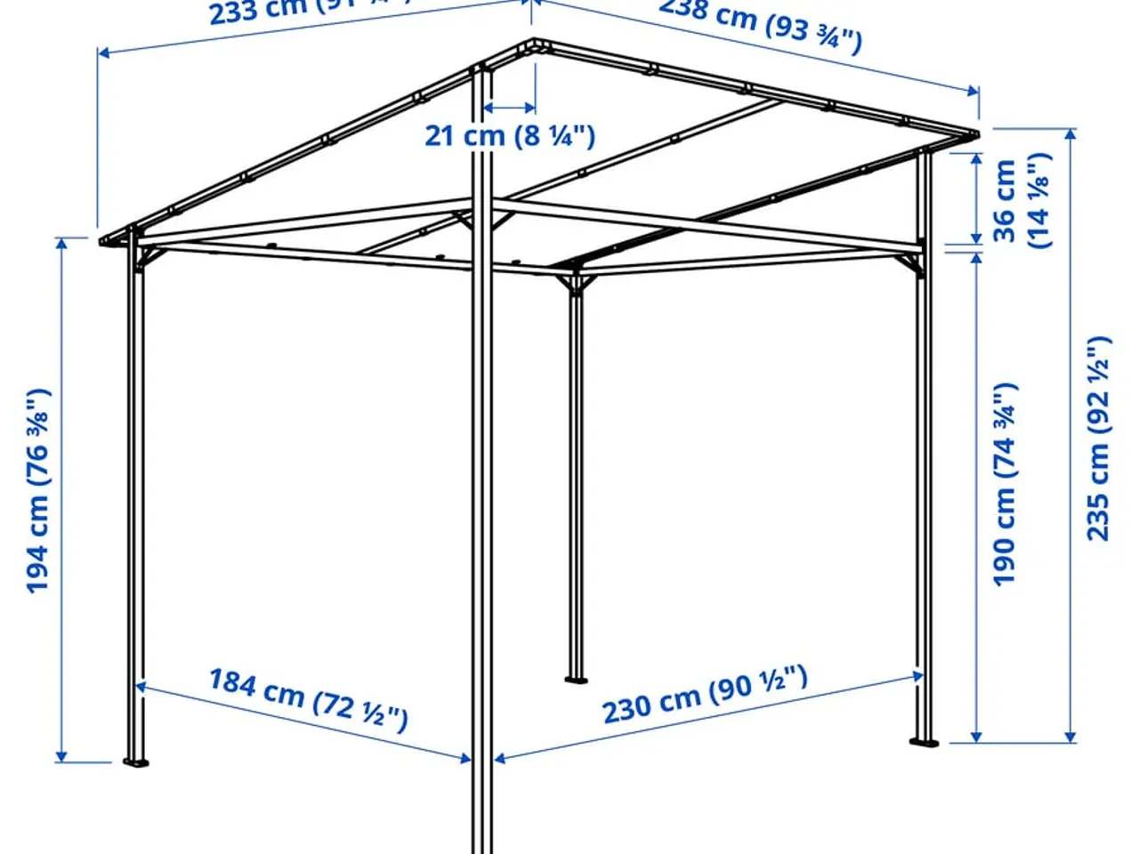 Billede 2 - Pavillon sælges pga. flytning.