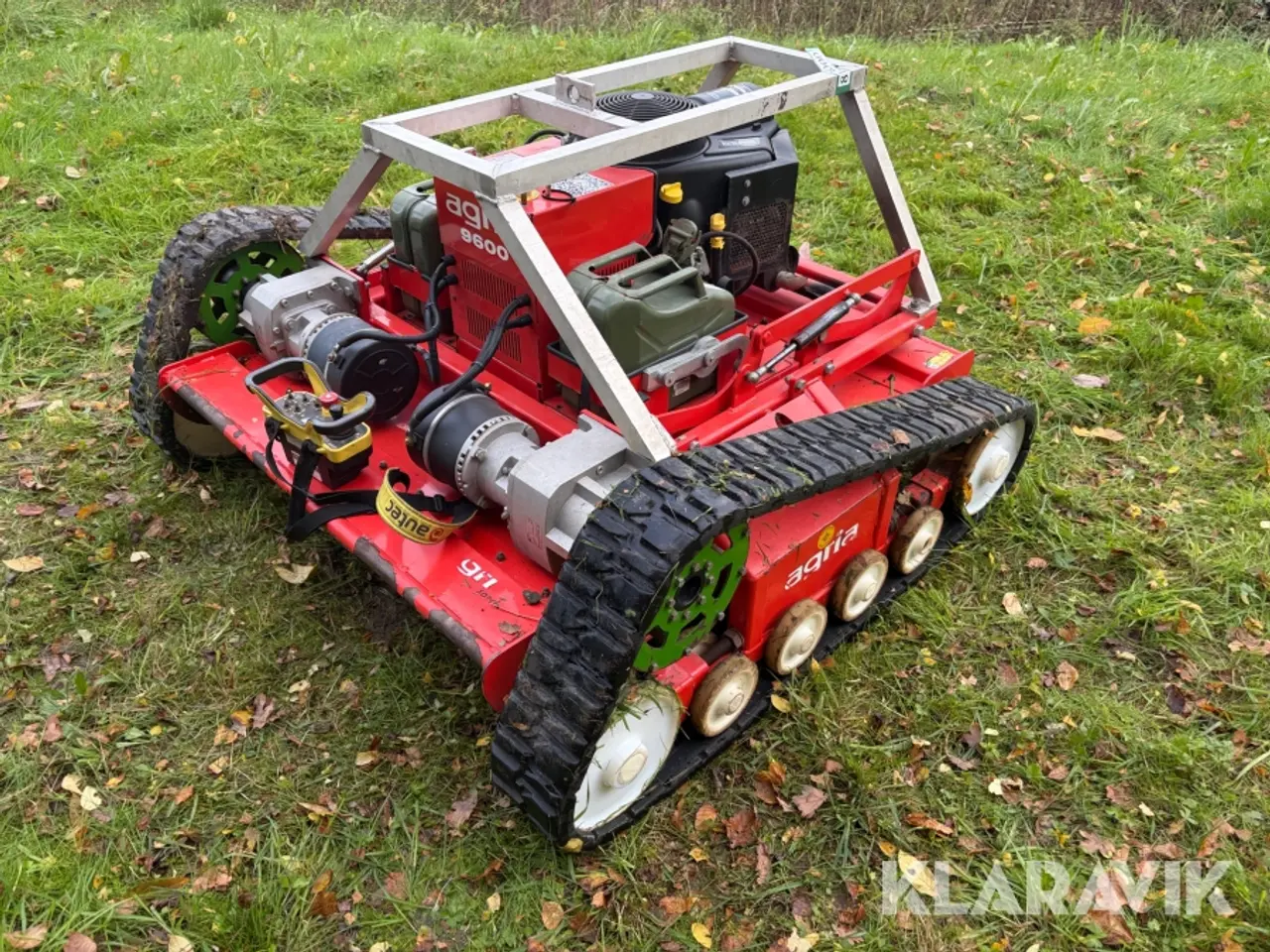 Billede 3 - Skrænteklipper med rotor Agria 9600 111