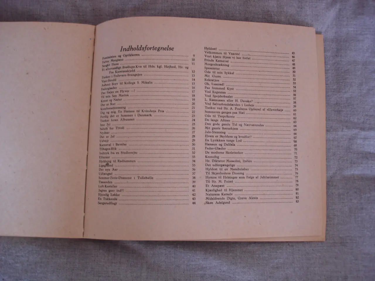 Billede 3 - P. Sørensen Fugholm Samlede Digte