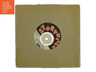 Single vinylplade med papircover (str. Ø 17,5 cm)