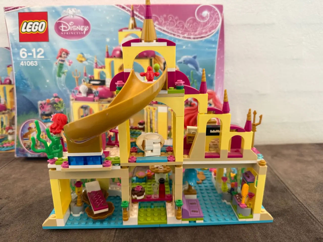 Billede 2 - 41063 LEGO Undervandsslot Ariel