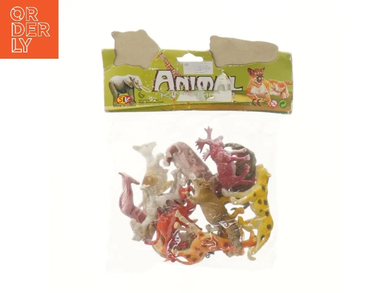 Billede 2 - Pakke med plastdyrefigurer (str. 17x12 cm)
