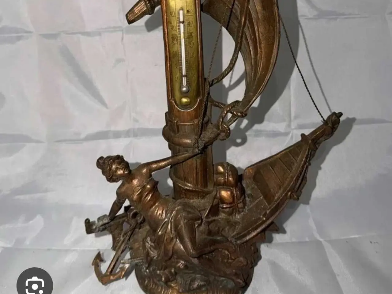 Billede 3 - Bronze figur