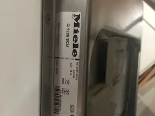  Miele G 1222 SCU underbygget opvaskemaskine
