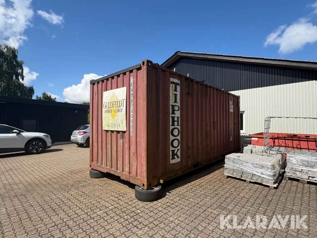 Billede 5 - Container Tiphook 20 fods Med reol