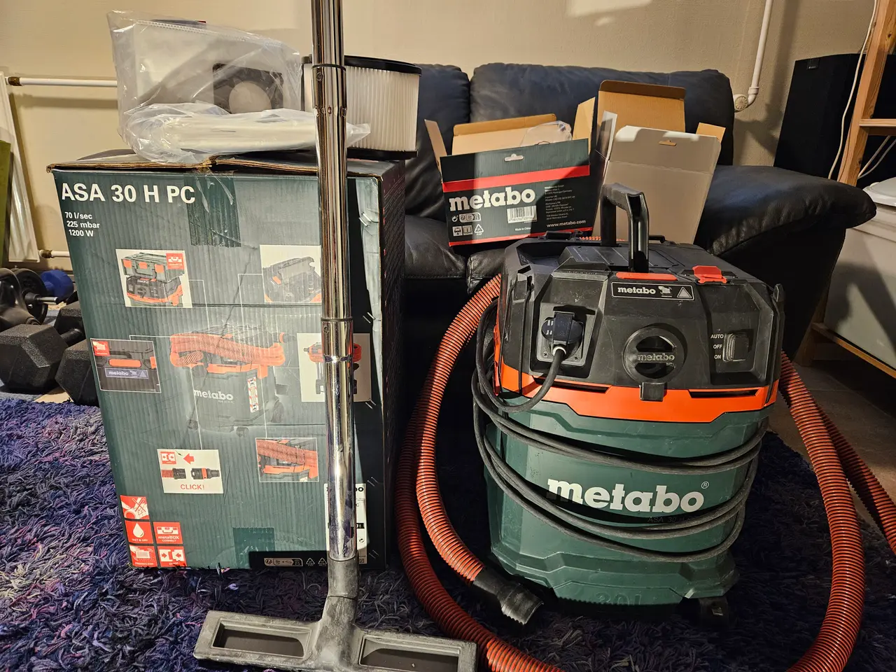 Billede 1 - Universalstøvsuger Metabo ASA 30 KPC H