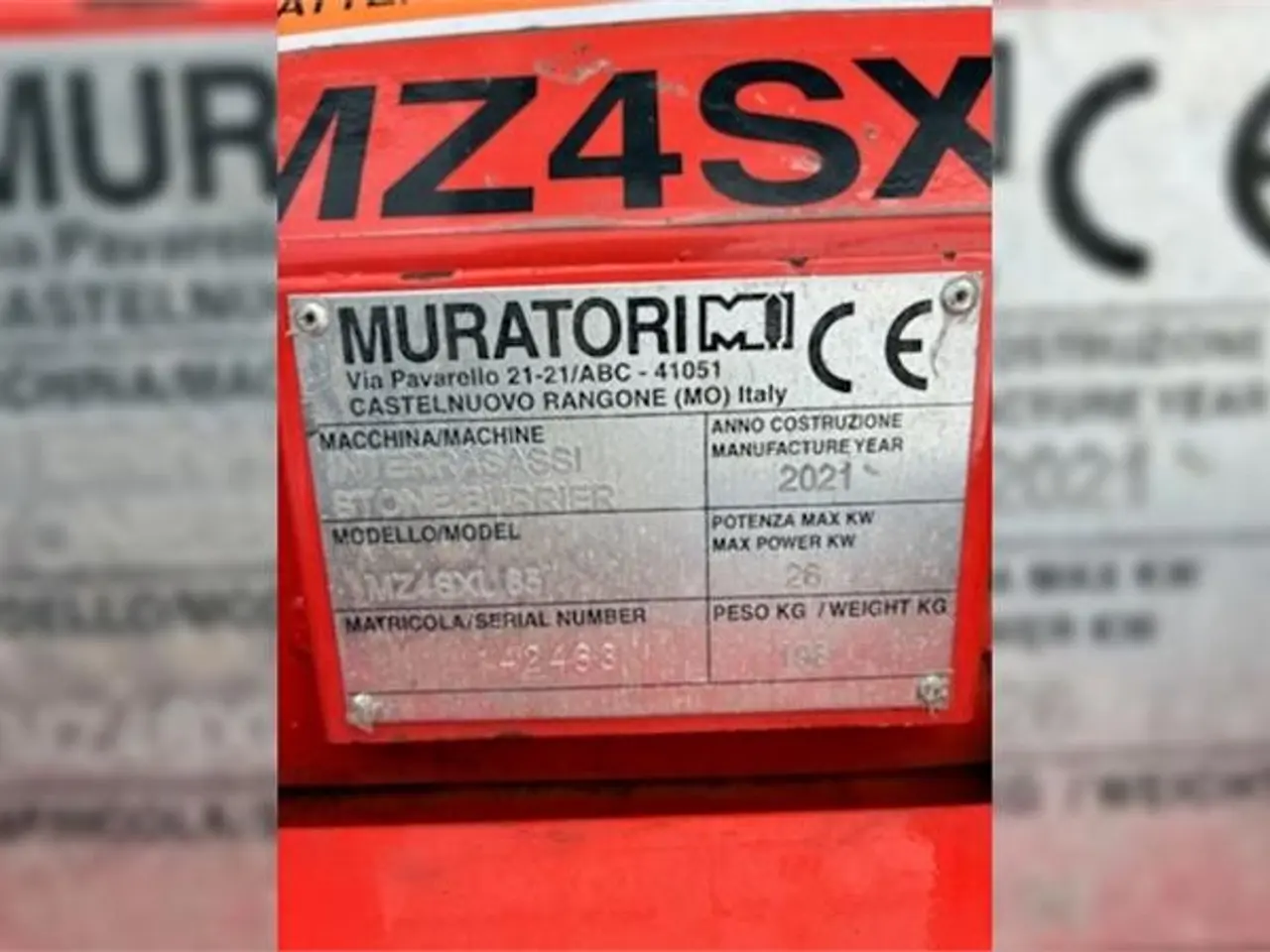 Billede 3 - Muratori MZ4 SLX 85