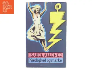 Hardback udgave af 'Kærlighed og mørke'