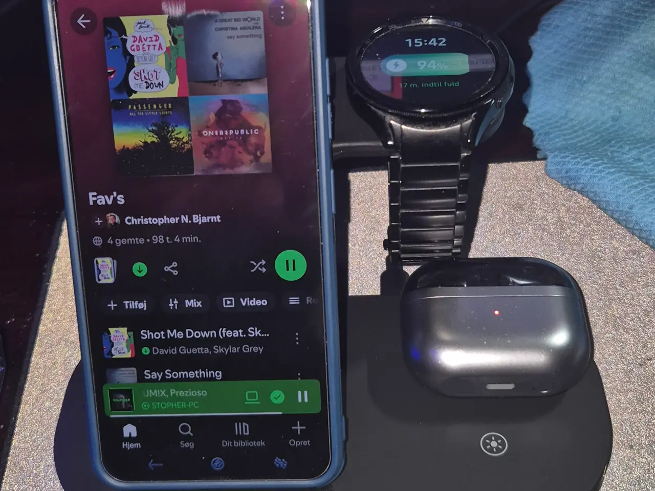Billede 2 - Samsung S25 + Galaxy Watch 6 + Buds3 + 3i1-lader