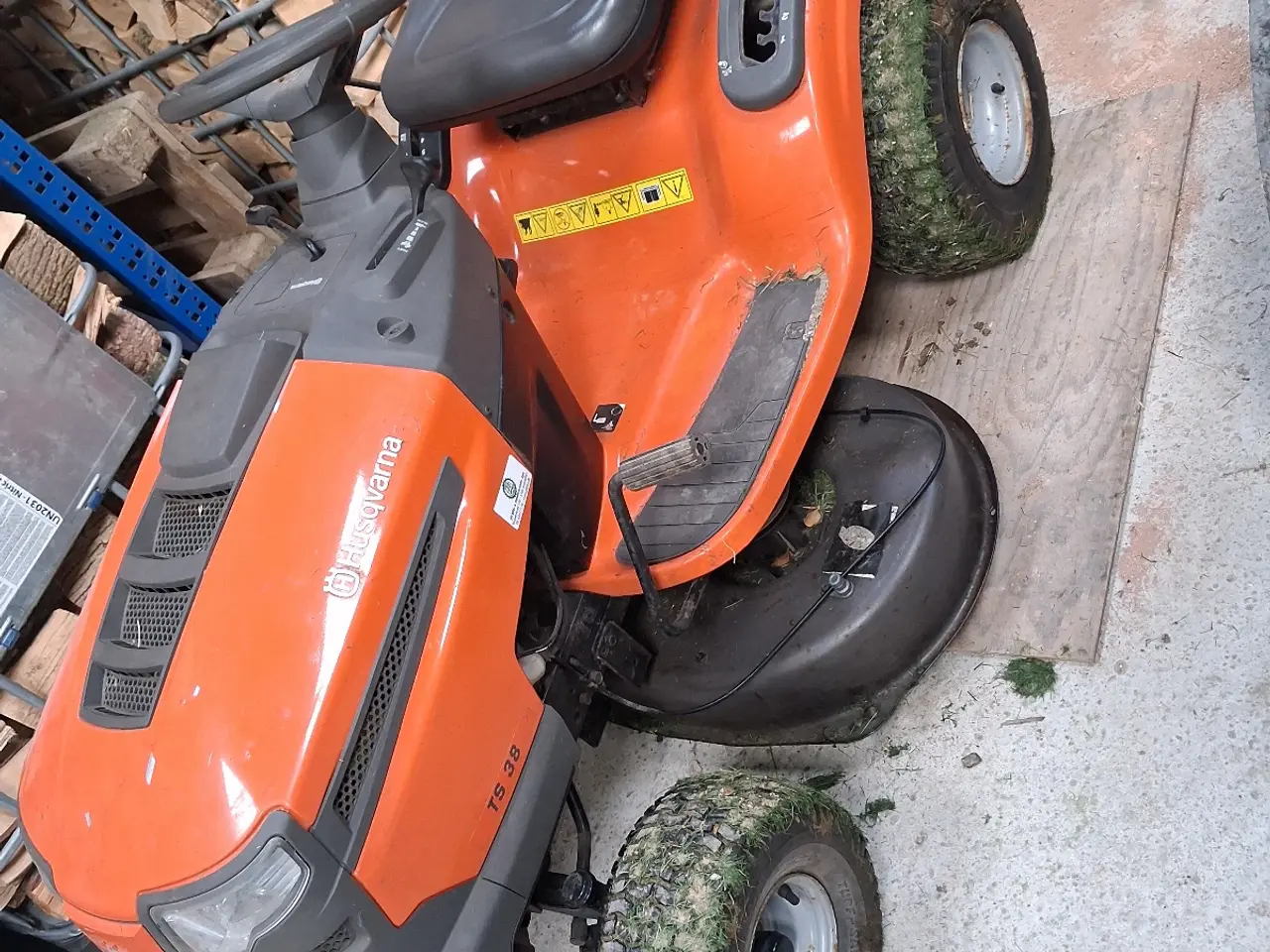 Billede 1 - Husqvarna ts 38 super god stand køre og klip