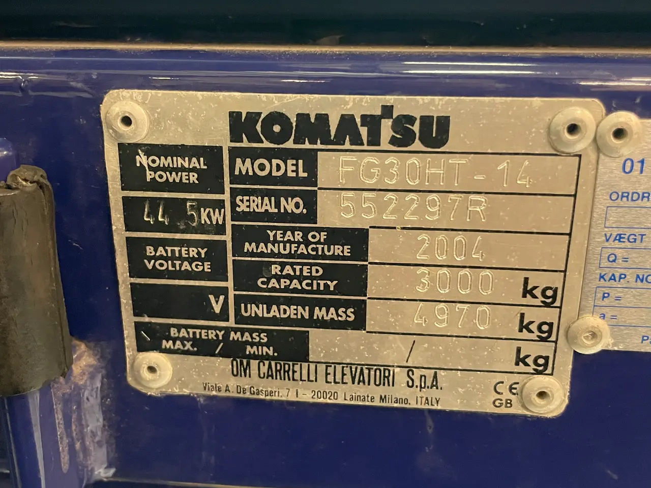 Billede 9 - Komatsu 3 TON truck 