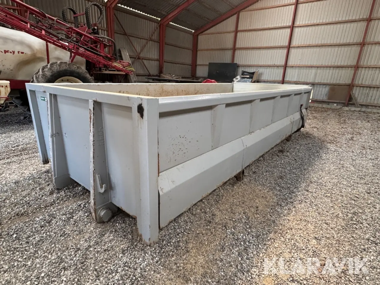 Billede 1 - Pinnelkasse container Hardox - med tip funktion