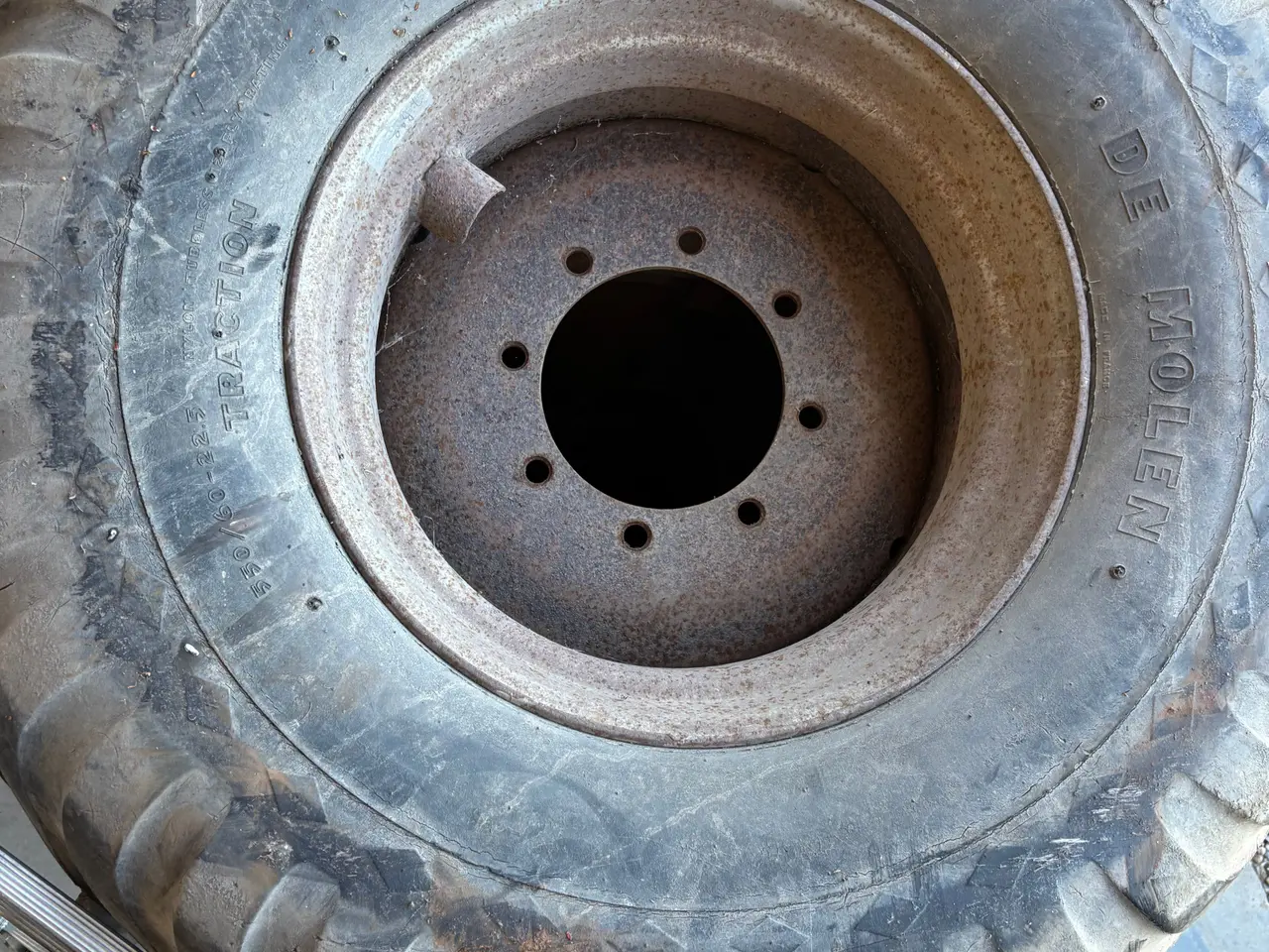 Billede 13 - 550/60-22,5 hjul til tipvogn