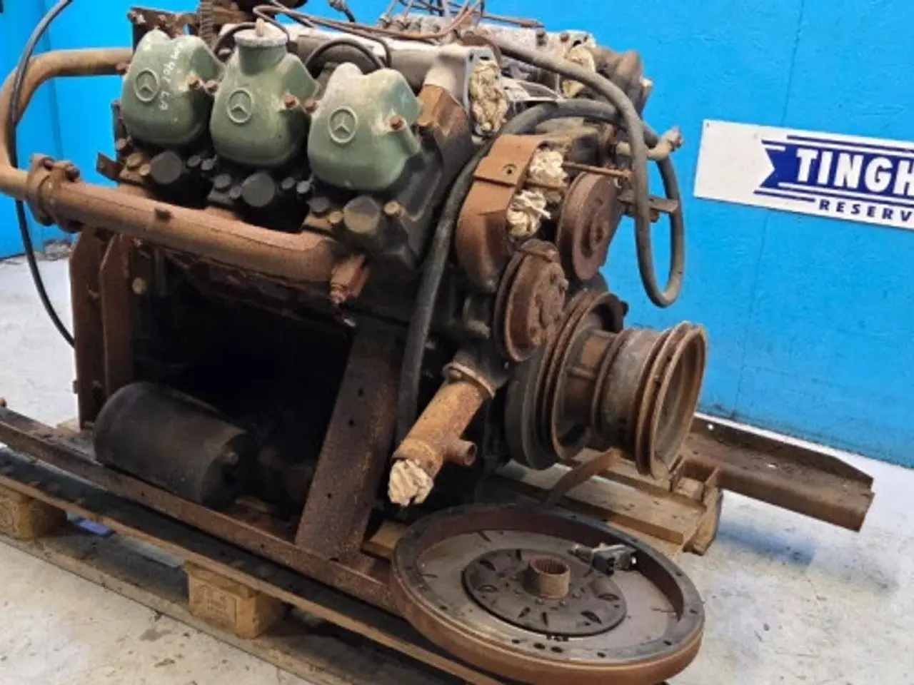 Billede 9 - Mercedes OM401LA Motor