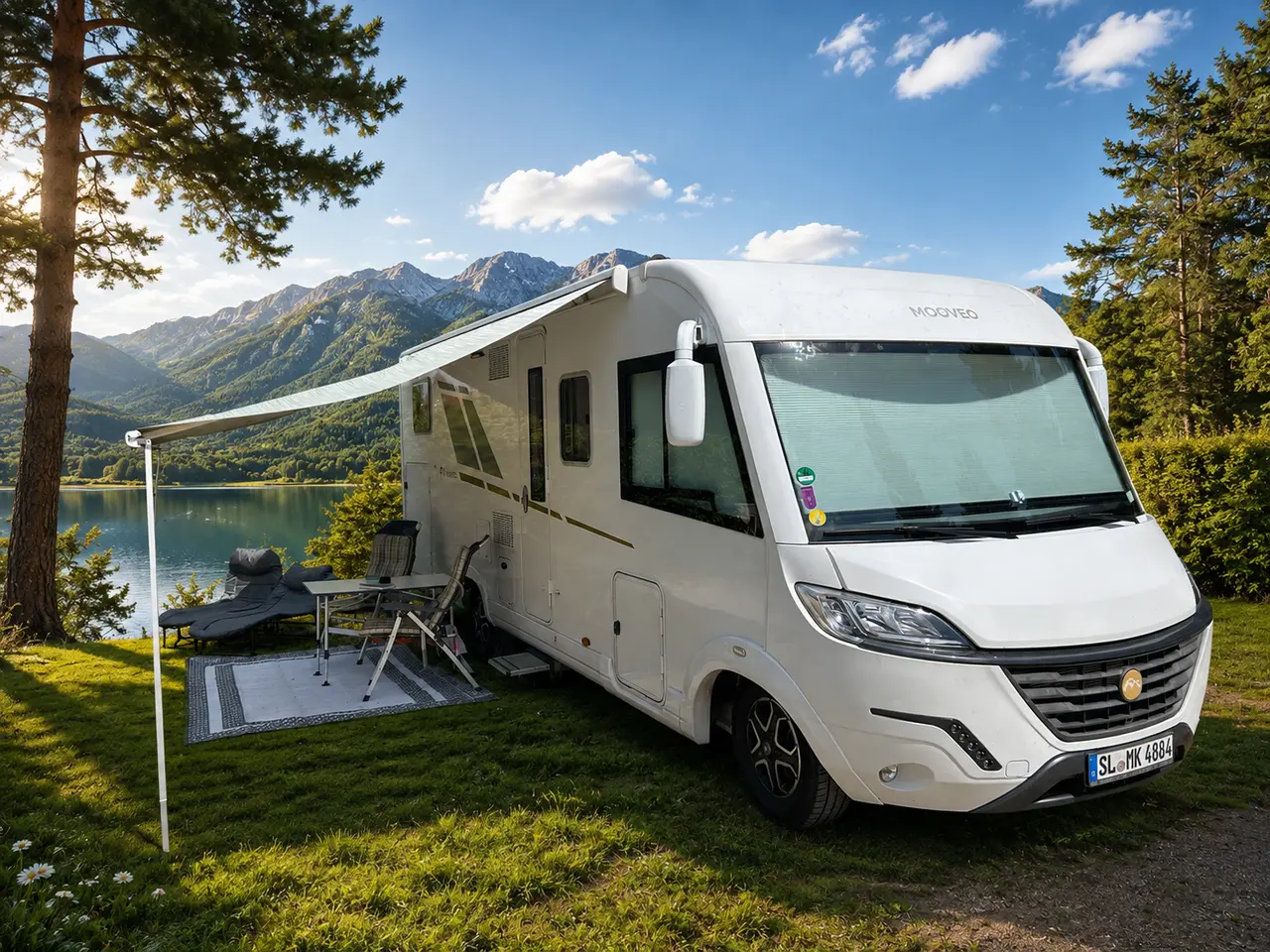 Billede 1 - Mooveo Int 74EBF Fuld integreret autocamper