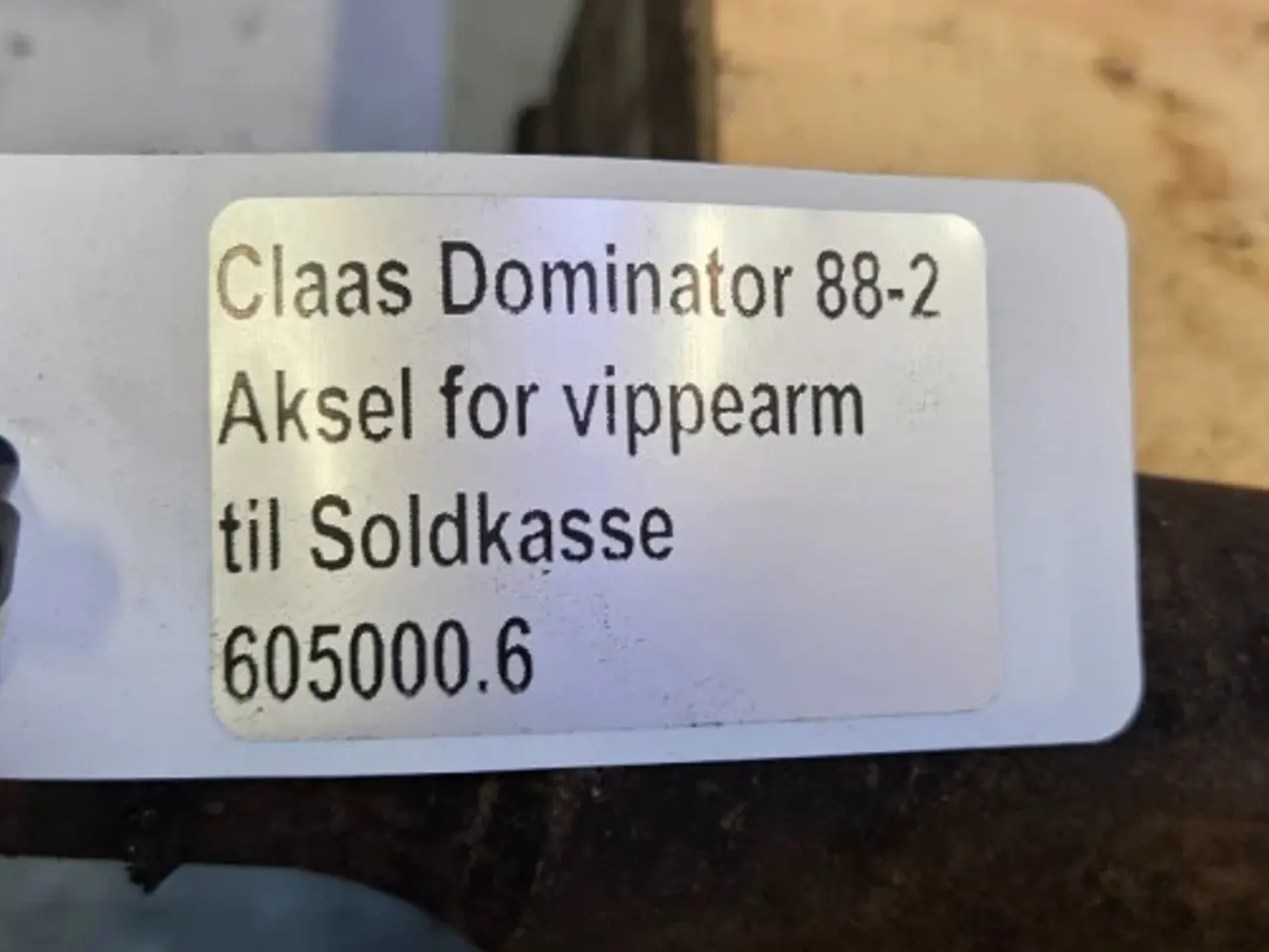 Billede 13 - Claas Dominator 88 Aksel 605000.6