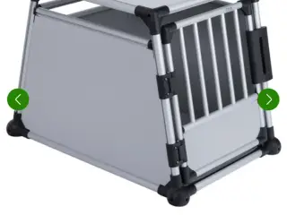 Hundebur fra Trixie i aluminium