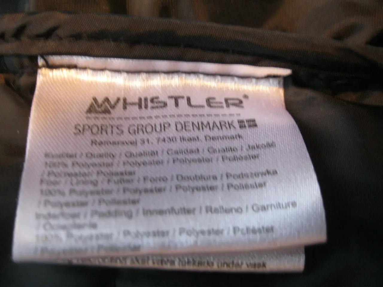 Billede 4 - Sort Whistler herrevest Sports Group Danmark (L)