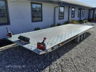 0 - Martz Autotrailer GT580 3 akslet 3500 kg Top Professionel Autotrailer fra Martz med opkørsels vinkel på kun 11 grader til Skarp Pris