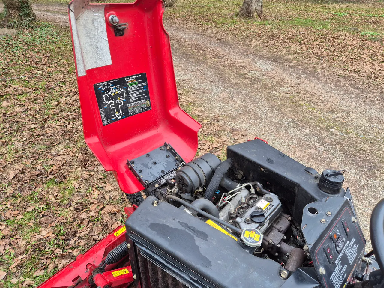 Billede 6 - Toro Reelmaster 2000D diesel cylinderklipper