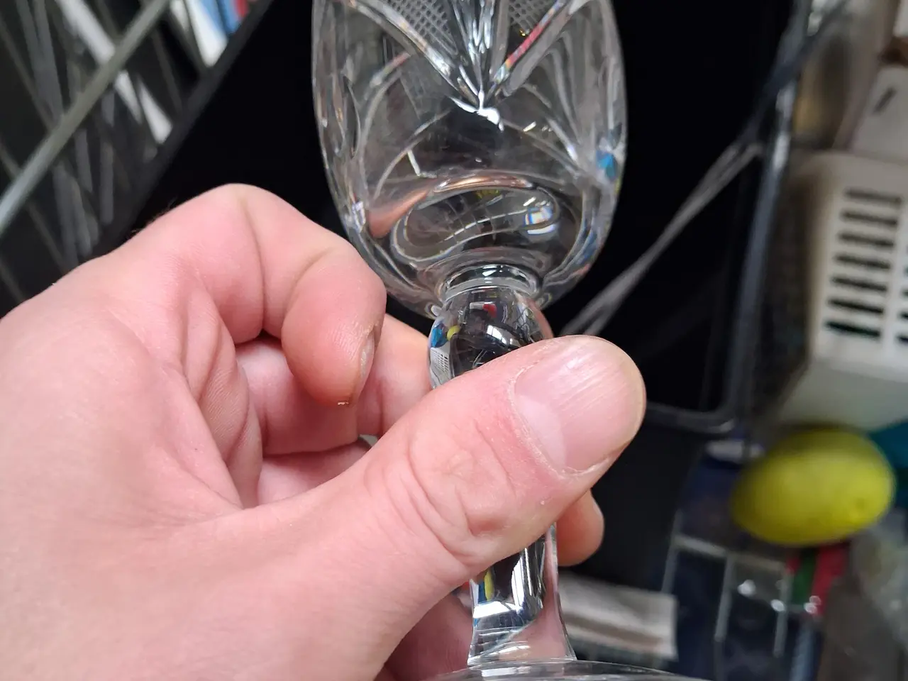 Billede 2 - 12 gamle tykke krystal glas århus 300kr