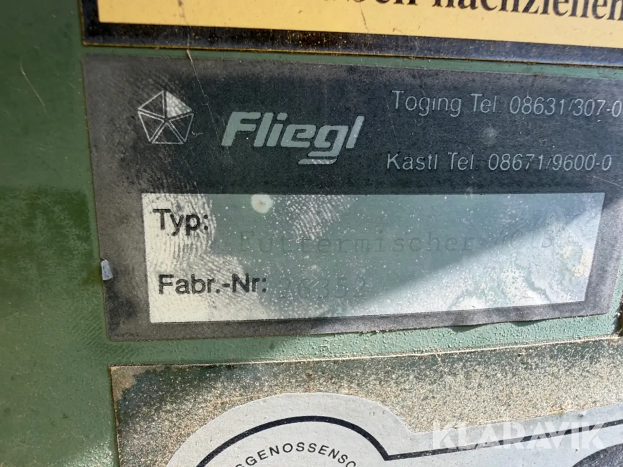 Billede 5 - Tvangsblander Fliegl 401S til PTO