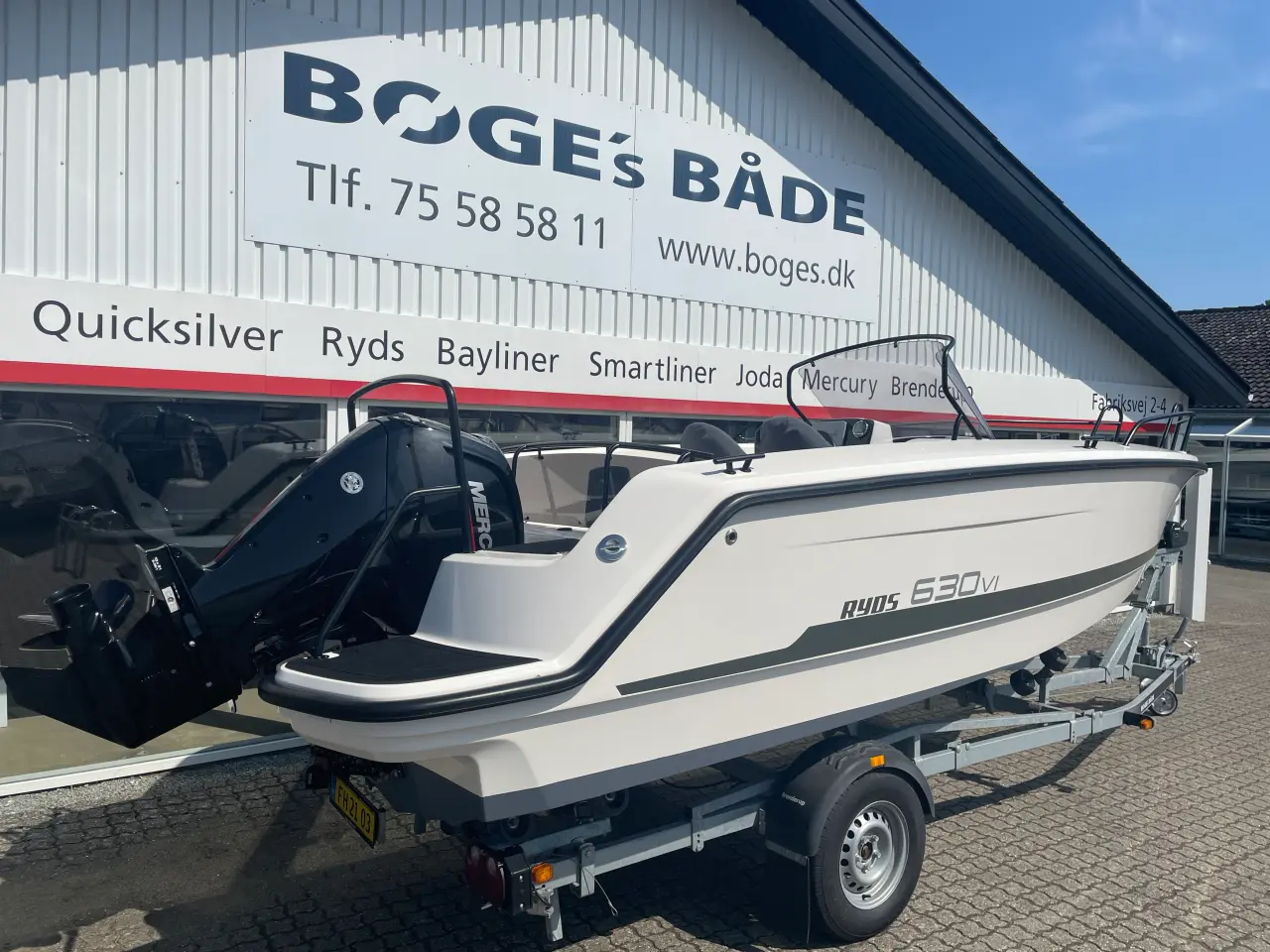 Billede 14 - 630VI Mid-C med F115 Mercury-EFI CT - S-Line udstyret.