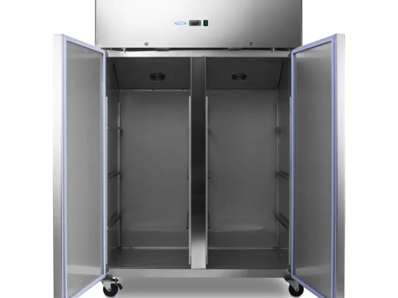 Billede 4 - Industrifryser 1400 Liter- 2 døre i rustfrit stål