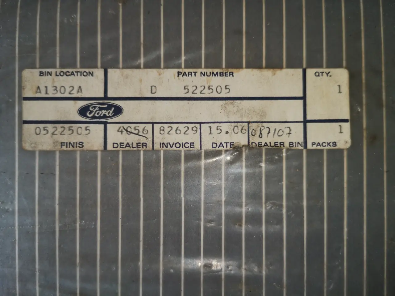 Billede 1 - Ford Taunus FK 1000 pakningssæt. 