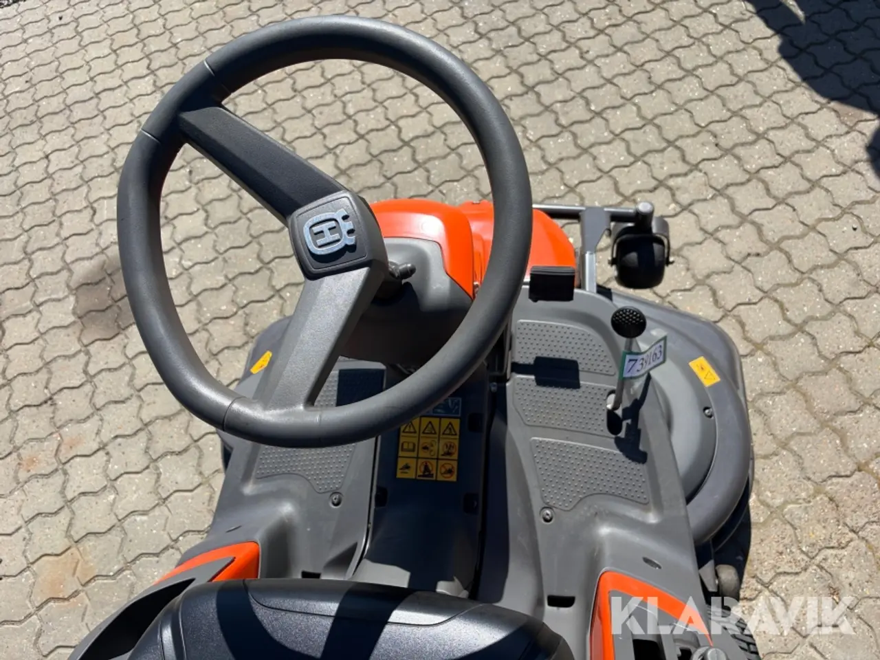 Billede 9 - Frontklipper Husqvarna RC 318T med græsopsamler