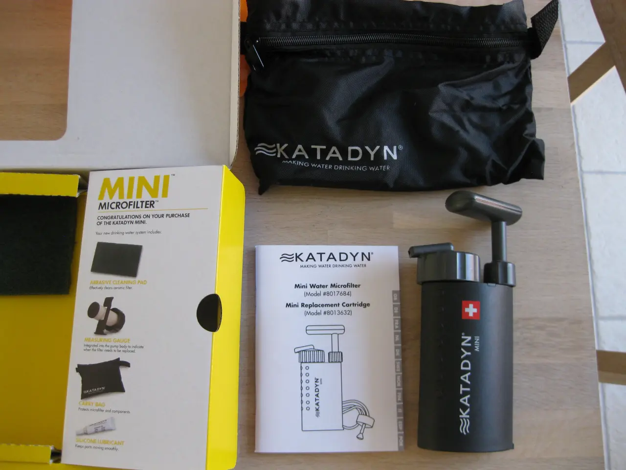 Billede 1 - Katadyn Mini Vandrenser