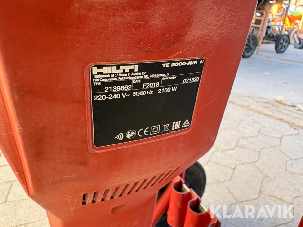 Billede 6 - Borehammer Hilti TE 2000-AVR