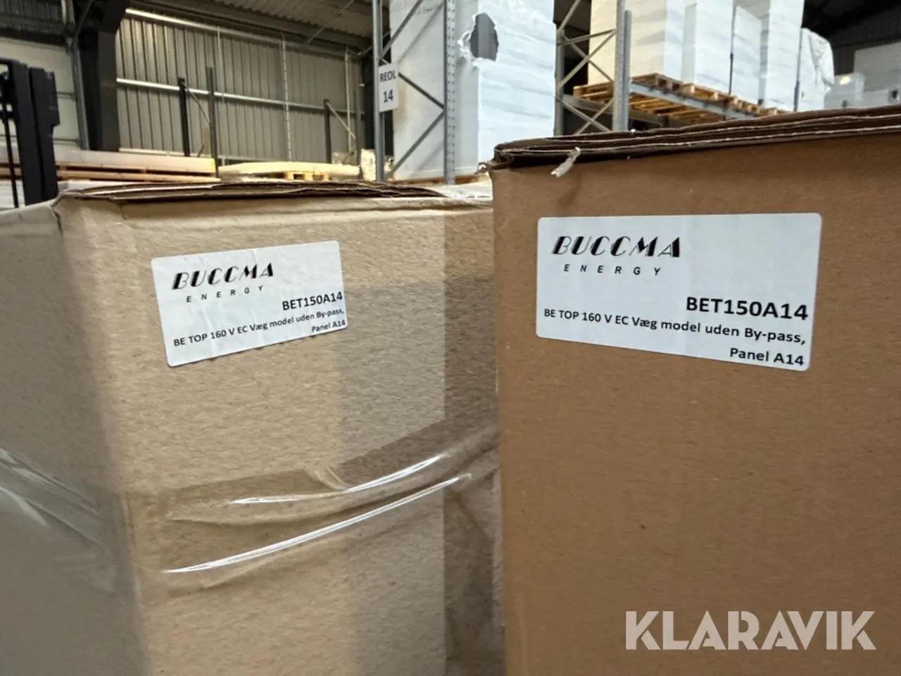 Billede 6 - Ventilationsanlæg Buccma VUT 160 V EC - 6 styk