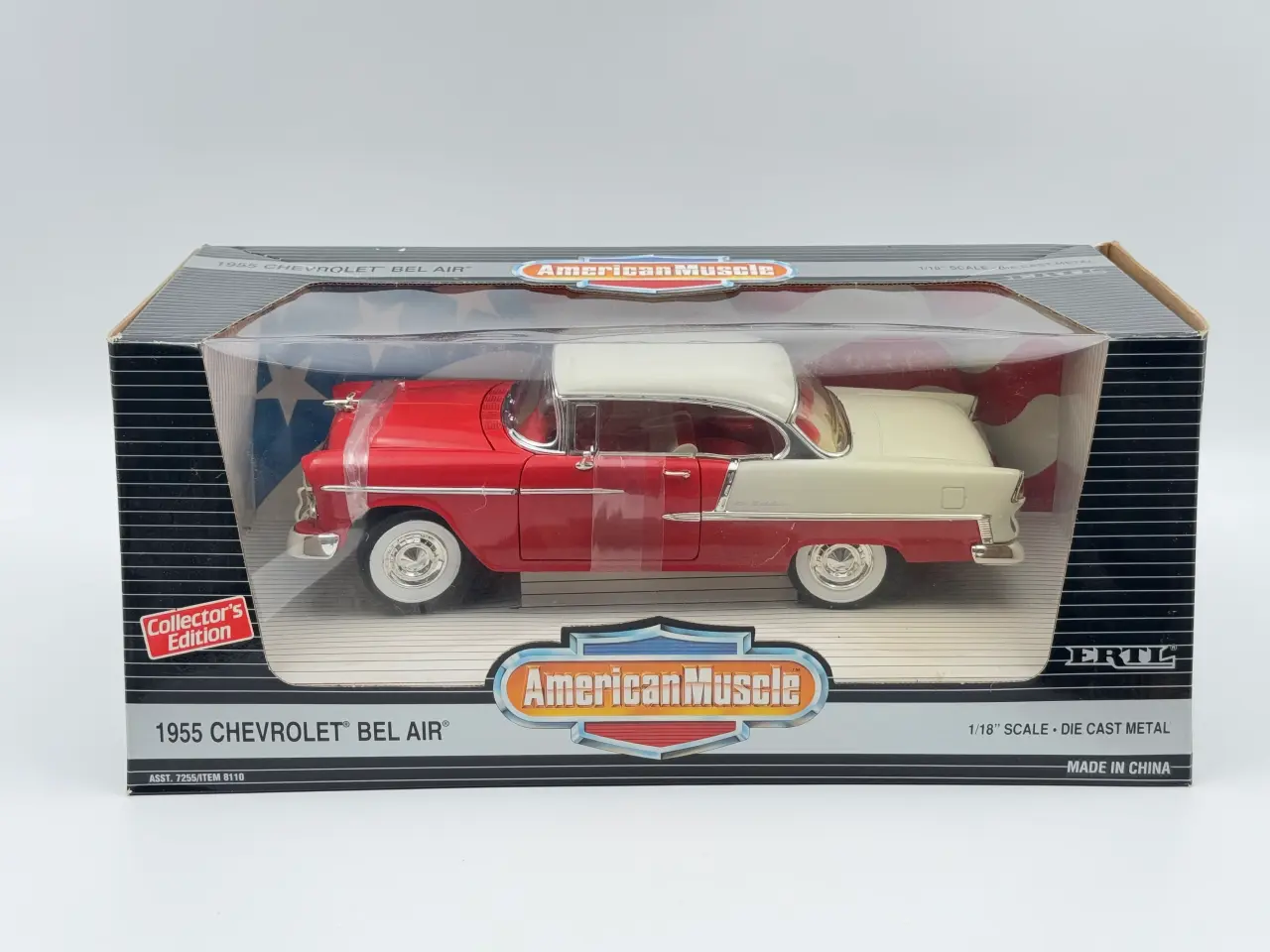 Billede 9 - 1955 Chevrolet Bel Air 1:18 Flot og detaljeret