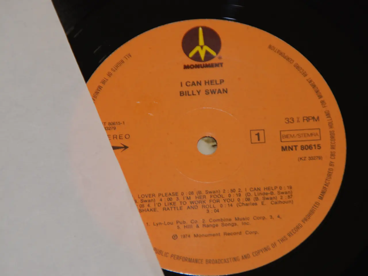 Billede 4 - LP - Billy Swan