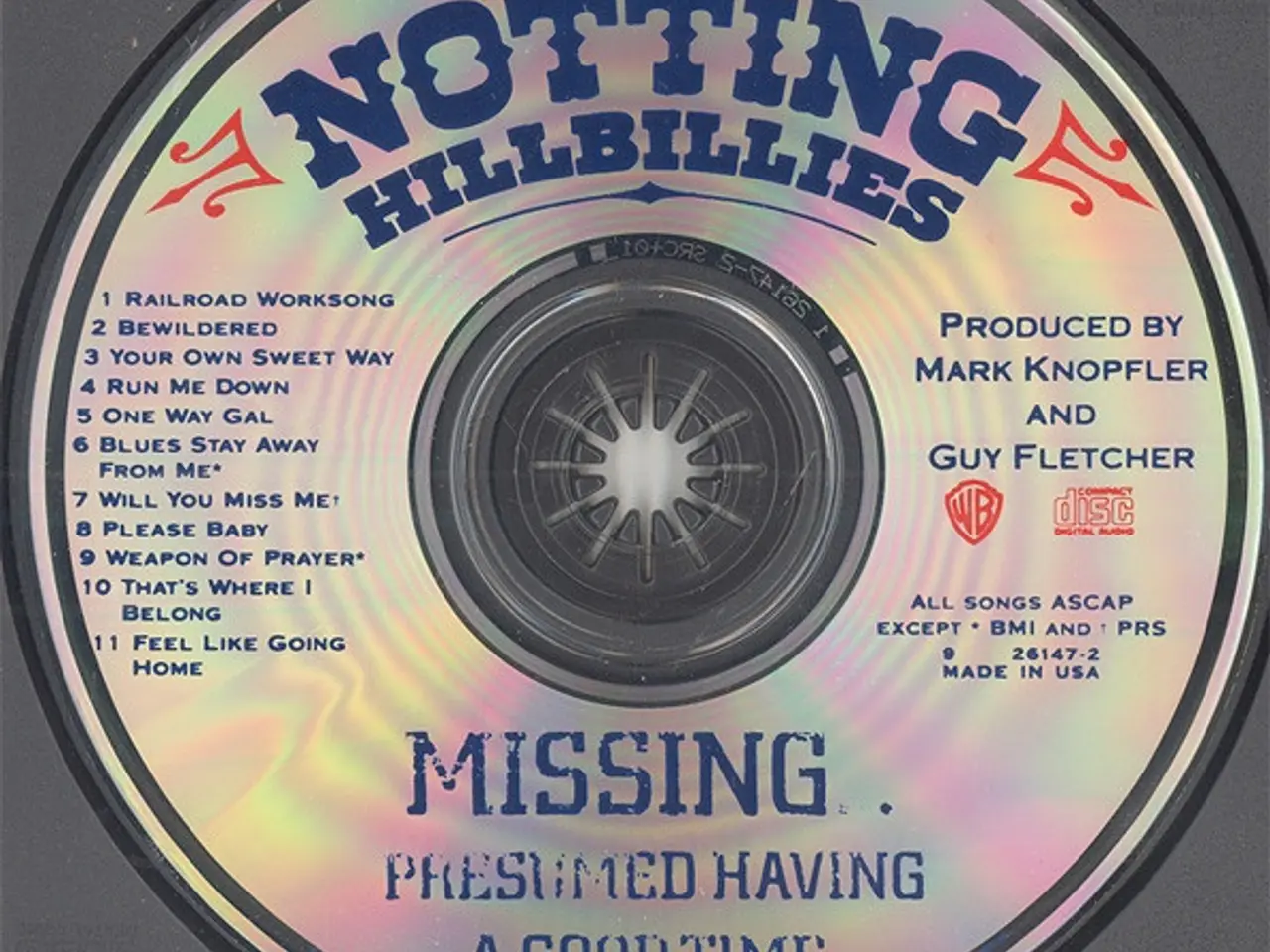 Billede 3 - The Notting Hillbillies – Missing...… – CD