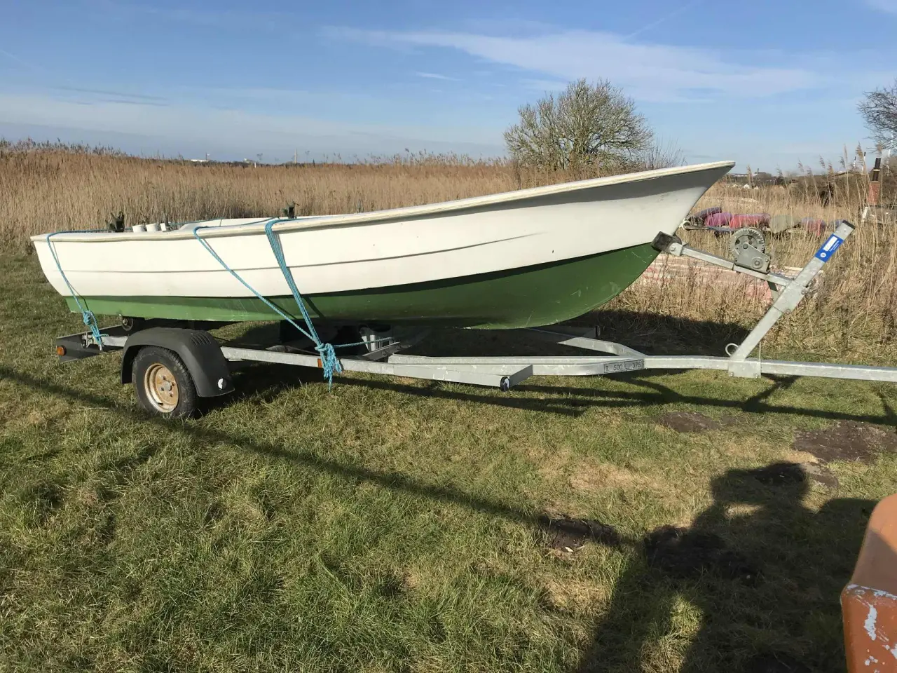 Billede 2 - 14 F Jolle og trailer