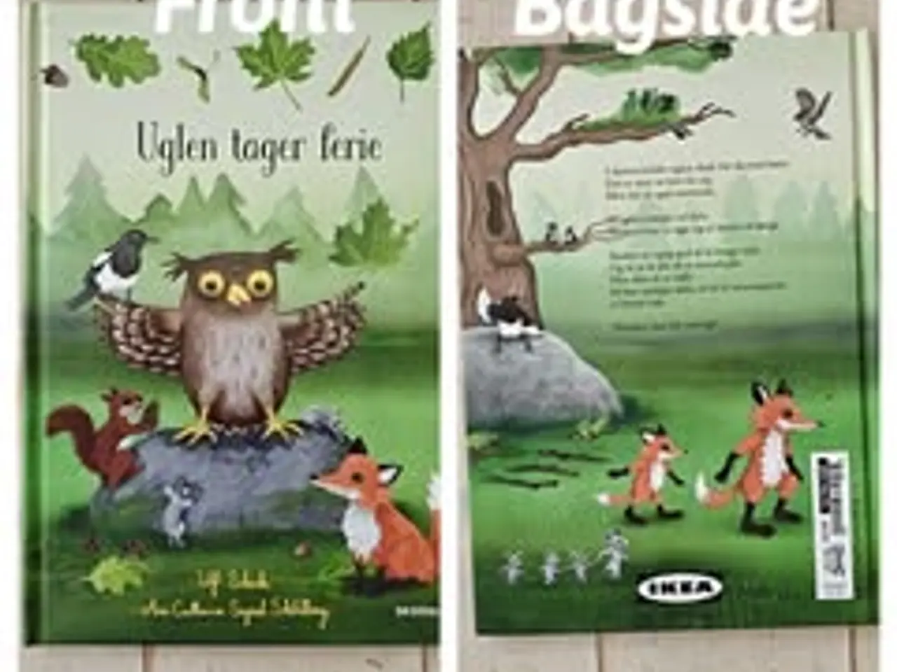 Billede 3 - Børnebog "Uglen tager ferie"