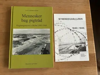 Mennesker bag pigtråd - Flygtningelejren i Oksbøl
