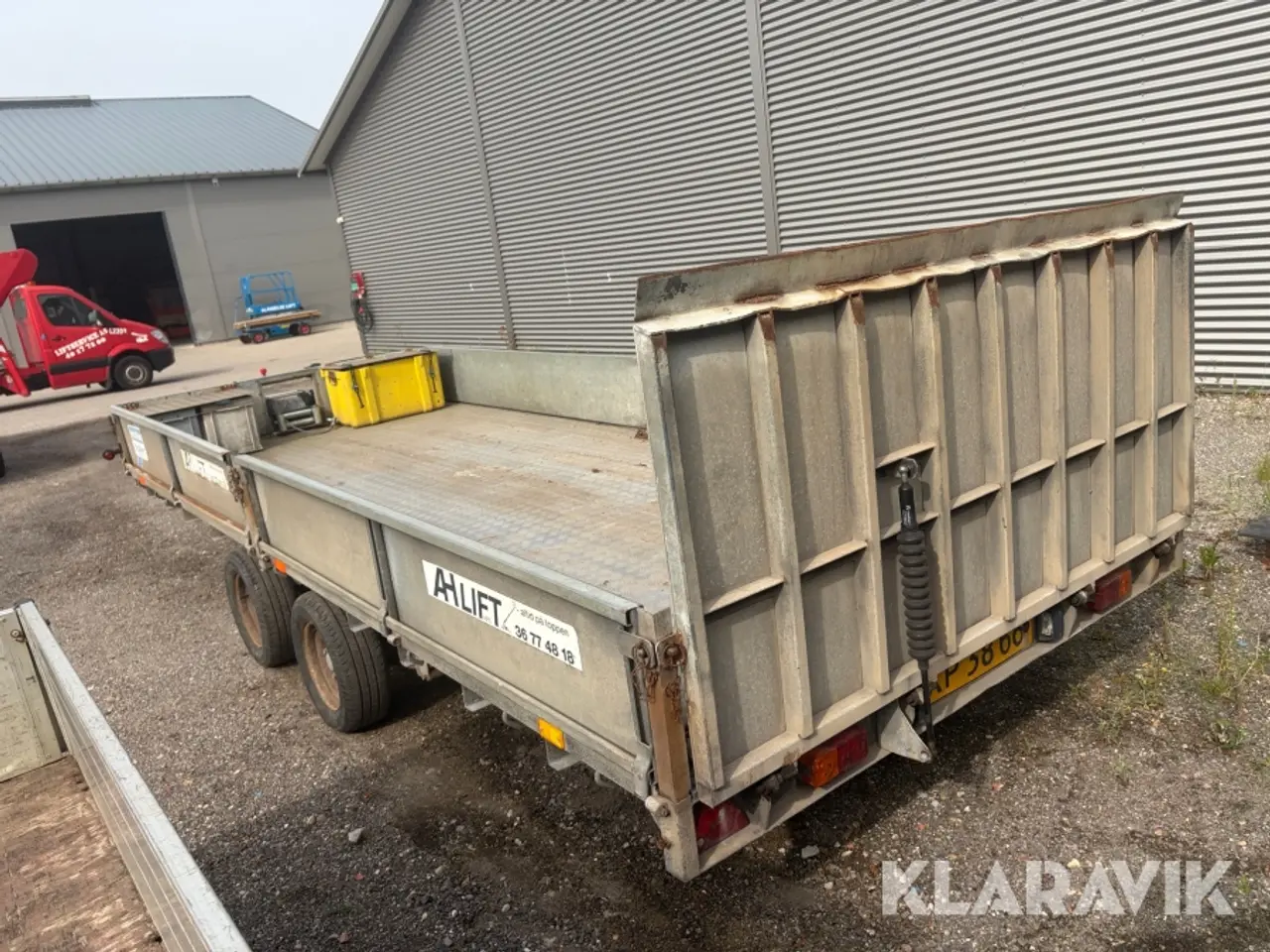 Billede 2 - Maskintrailer Ifor Williams Trailers 6 med tipfunktion