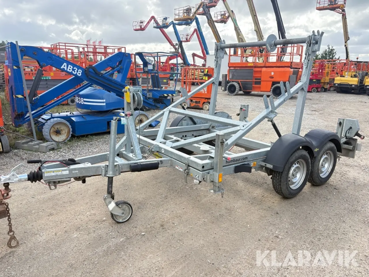 Billede 1 - Kabeltrailer Humbaur SRA 3500