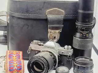 ⭐️· Analogkamera: 📸 Klassisk Canon AE-1 Kamerasæt