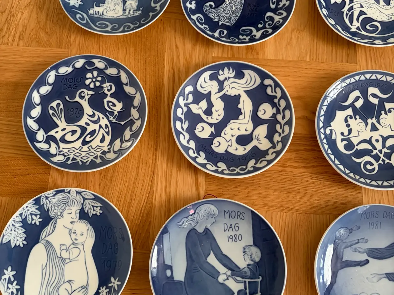 Billede 2 - Royal Copenhagen Mors Dags platter