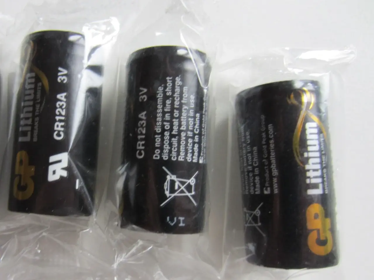 Billede 2 - GP Lithium batteri 3V CR123A