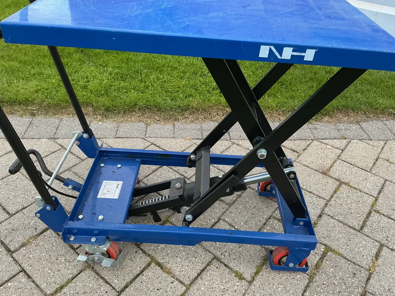 Billede 4 - Løftevogn med 2 drejebare hjul