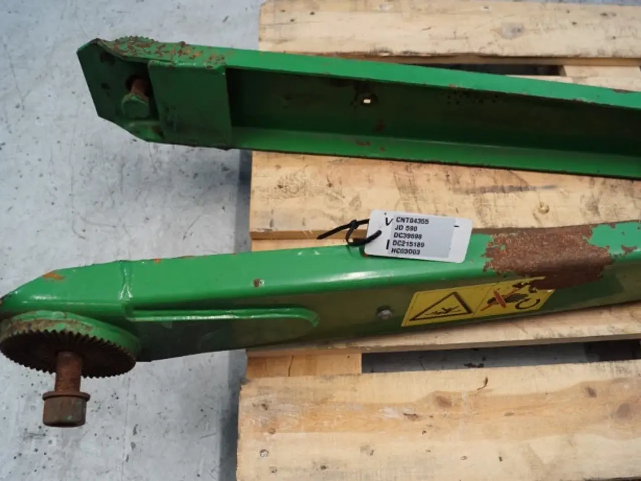Billede 14 - John Deere 590 Træk DC215189