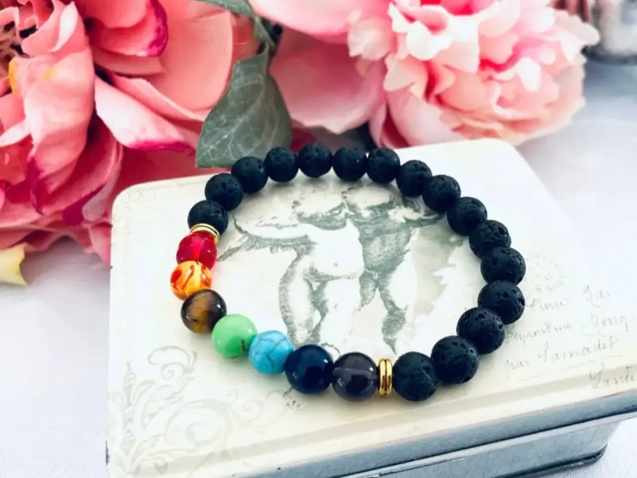 Billede 3 - Chakra yoga armbånd