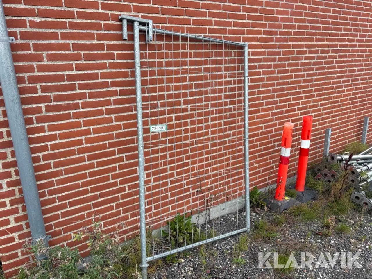Billede 1 - Dør til byggepladshegn - 118x200cm